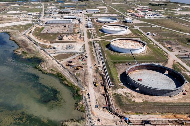 U.S. Strategic Petroleum Reserve storage facility in Freeport, Texas